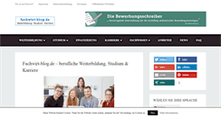 Desktop Screenshot of fachwirt-blog.de